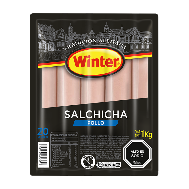 SALCHICHA POLLO